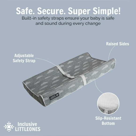 NIB Changing Pad with Cover (Box has wear and tear from shipping) but Sealed - Picture 4 of 8